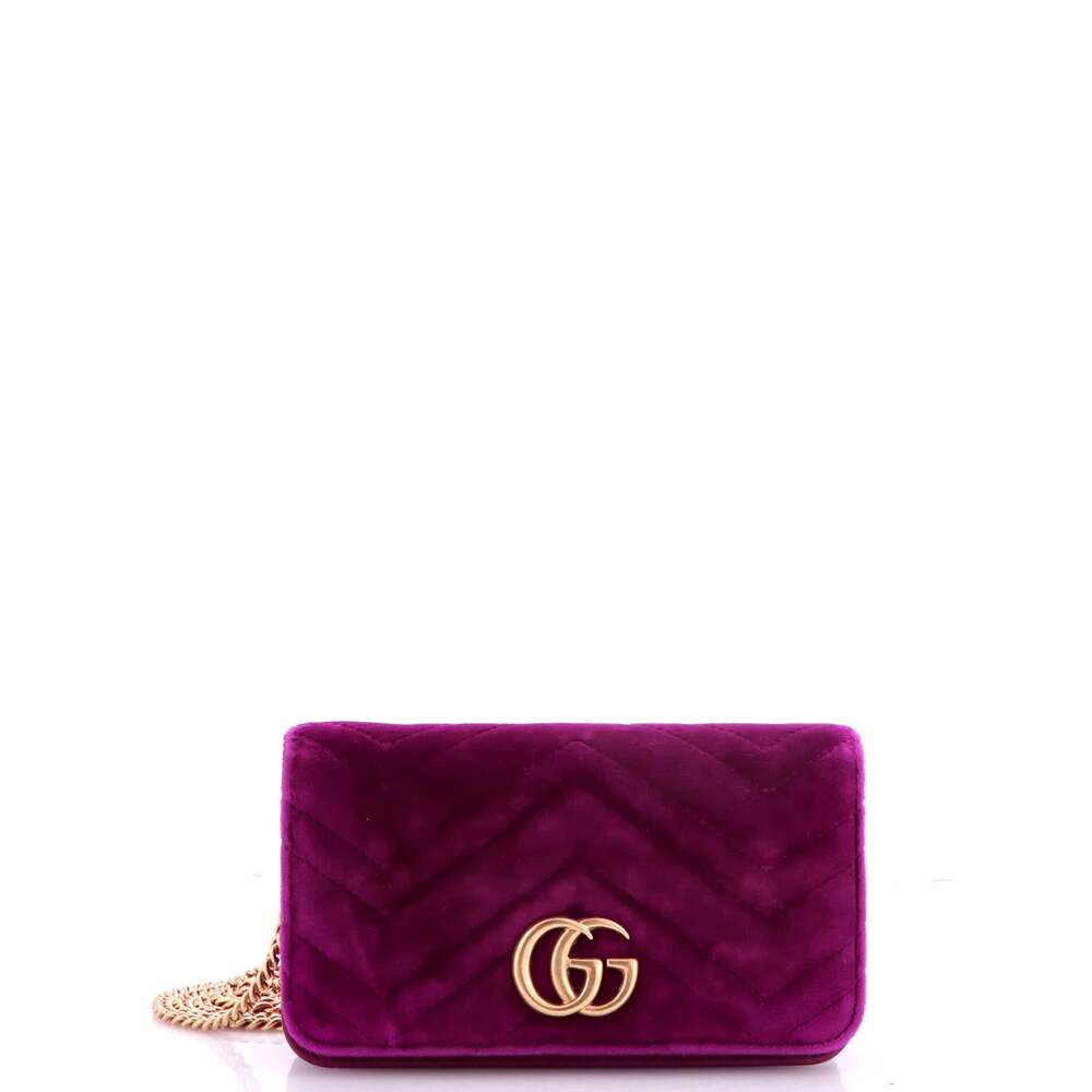 Gucci Gg Marmont Chain Flap Bag #292922G86B